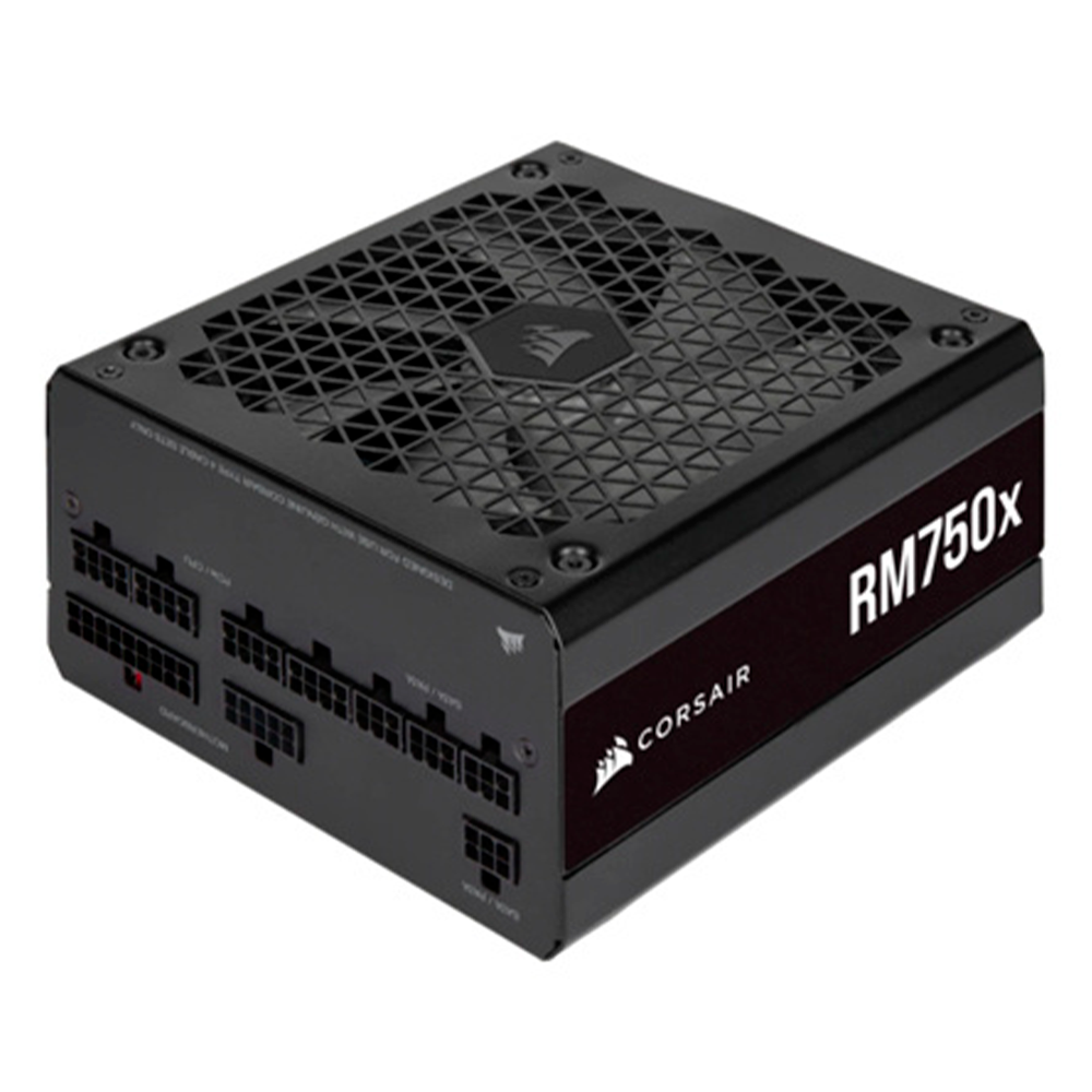 Fuente de Poder Corsair RM750X 80 PLUS Gold, Recertificada, 24-pin ATX, 135mm, 750W, CP-9020199-NA/RF /