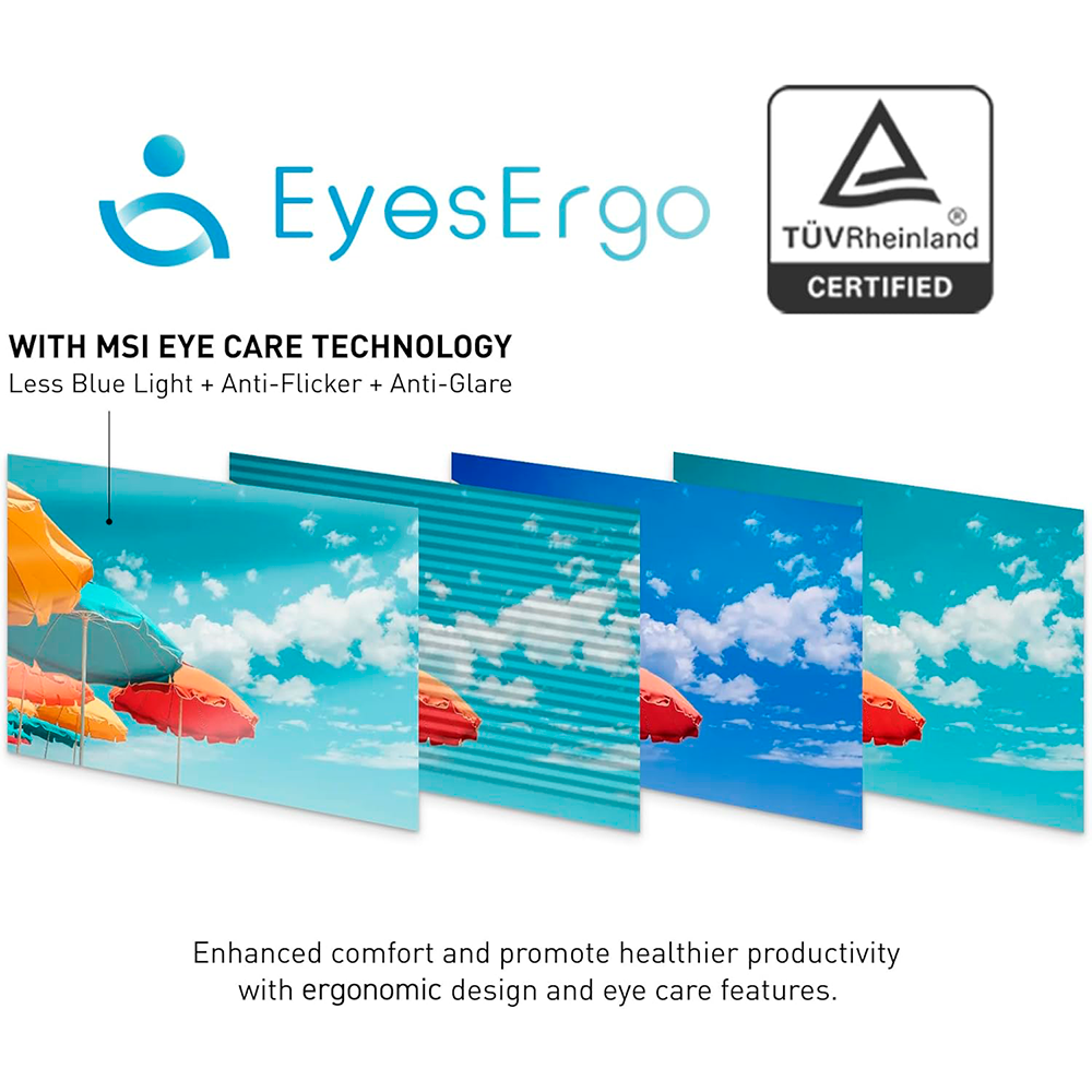 Monitor MSI PRO MP275 E2, 27”, FHD, 1920x1080, IPS, 120Hz, Sincronización Libre, HDMI, DisplayPort, Montaje VESA, PRO MP275 E2 - Image 3