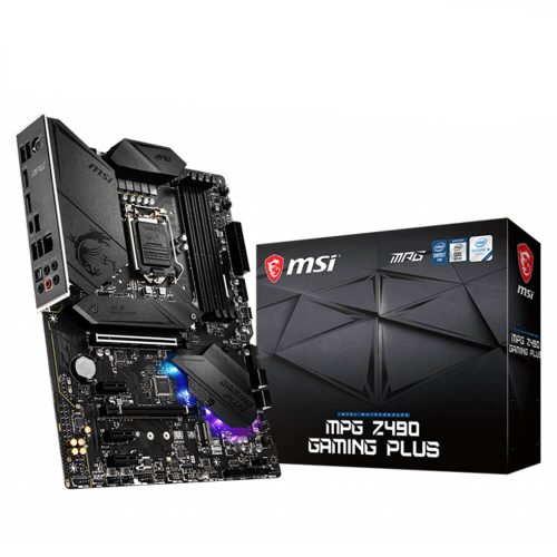 Tarjeta Madre MSI MPG Z490 GAMING PLUS, Socket LGA1200, Intel Z490, ATX, DDR4, Intel Core 10th Generación