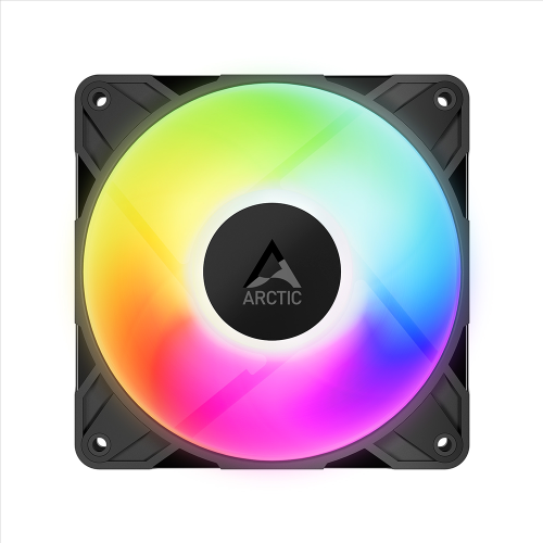 Ventilador Arctic P12 PRO A-RGB, 120mm, 3000RPM, Negro, ACFAN00309A