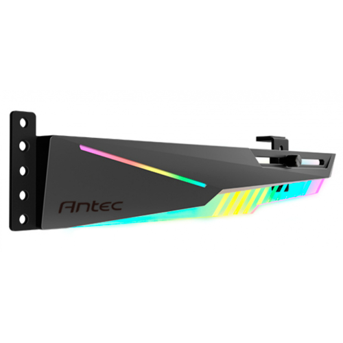 Soporte para Tarjeta de Video Antec Dagger, ARGB, Negro, AT-HGPUH-ARGB-BK