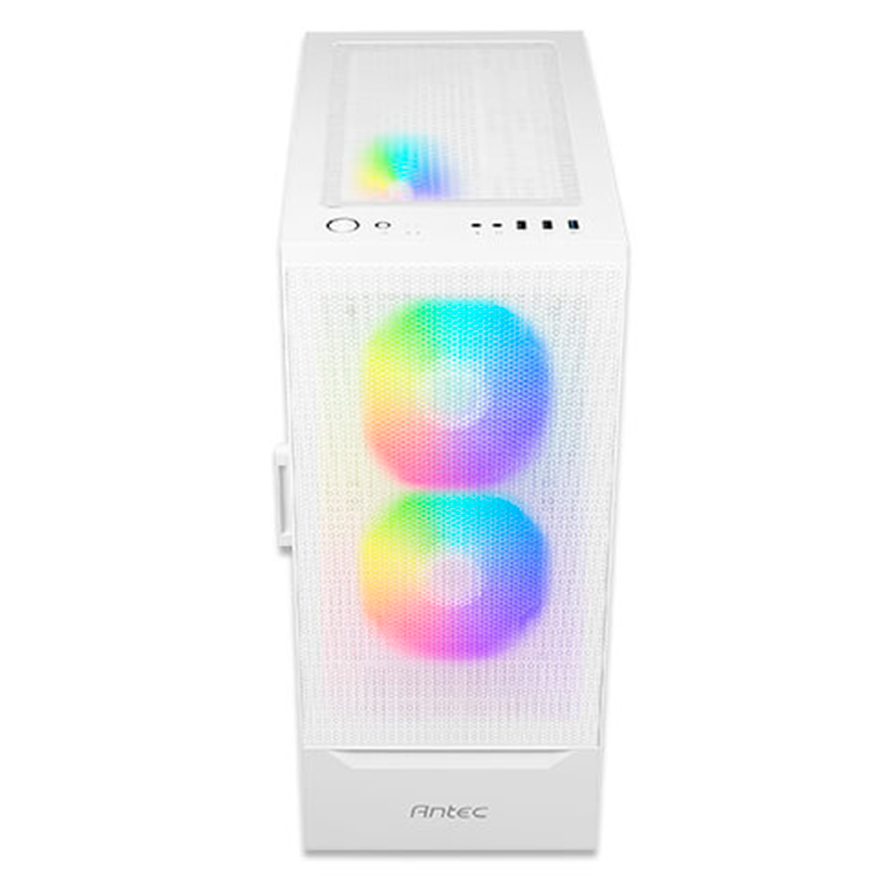 Gabinete Antec NX410W V2, Media Torre, Cristal Templado, Incluye 3 Ventiladores, Blanco, NX410W V2 - Image 4