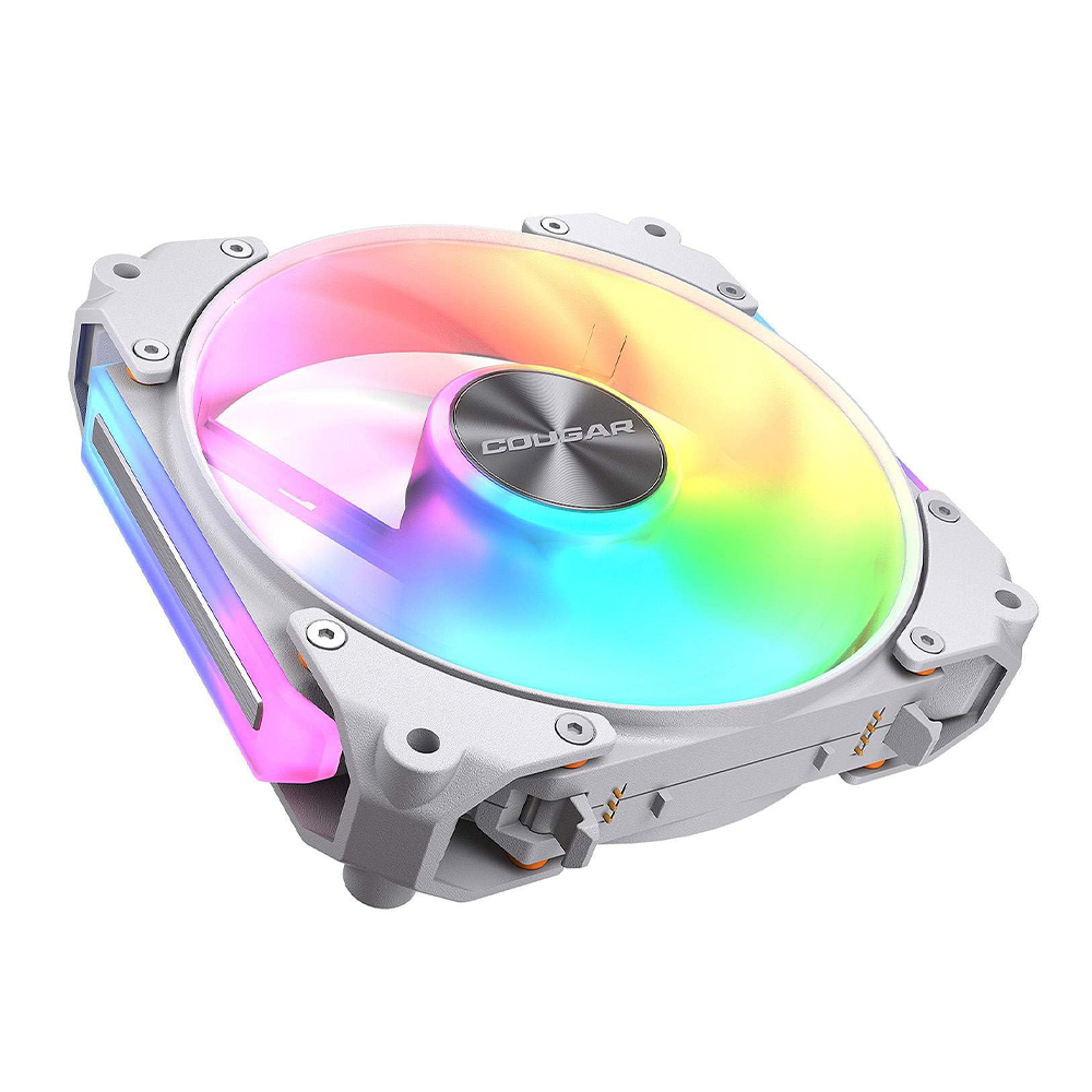 Kit Ventiladores Cougar APOLAR 120 ARGB, Ventilador Modulare, Rodamientos Hidrodinámicos HDB, Control PWM, Sistema de Amortiguación y Flujo, Blanco, APOLAR 120 ARGB WHITE - Image 5