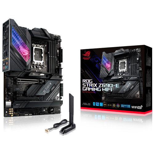 Tarjeta Madre Asus ROG STRIX Z690-E GAMING WIFI Socket Intel LGA1700 Intel Z690 ATX