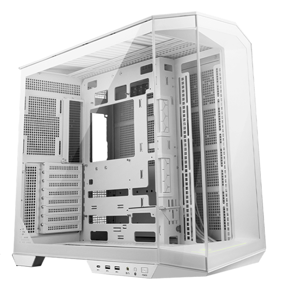 Gabinete MSI MAG PANO 100LPZ, Cristal, ATX-Micro-ATX/ITX, USB 3.2, Sin Fuente, Blanco, MAG PANO 100L PZ WHITE, Compatible Con Tarjetas Madre PROJECT ZERO, MAG PANO 100L PZ WHITE