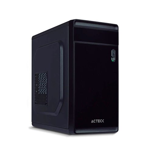 Gabinete Acteck DELTA AC-929028 Black Micro ATX Fuente 500W // YYGH3