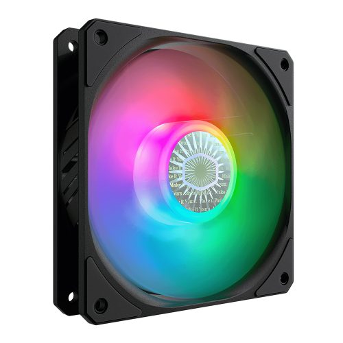 Ventilador para Gabinete Cooler Master SickleFlow 120 ARGB, AURA SYNC, RGB FUSION, MSI MYSTIC LIGHT etc., MFX-B2DN-18NPA-R1