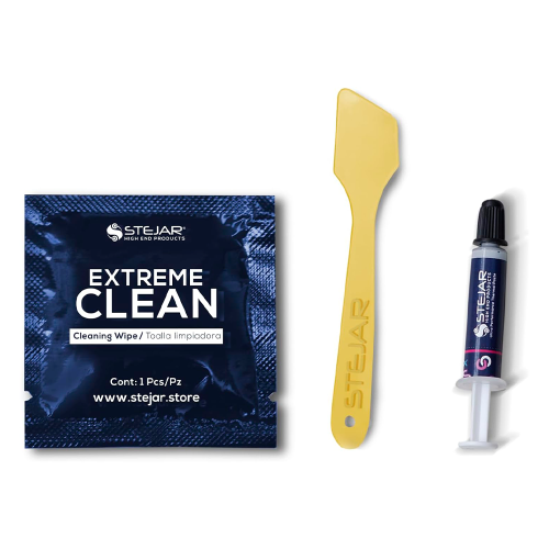 Jeringa Pasta Térmica Stejar 1gr LPP-Extreme, Alta Calidad, Compatible con GPU, CPU, Consolas, Cámaras, Leds, LPP-EXTREME