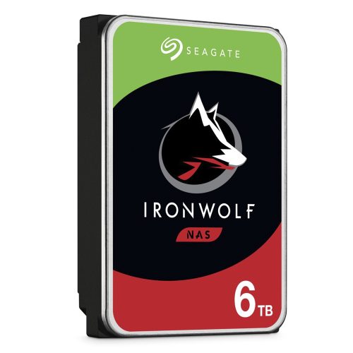 Disco Duro Interno 6TB 3.5" SATA3 7200RPM, 256MB Cache/ Nuevo Seagate IronWolf NAS - ST6000VN001