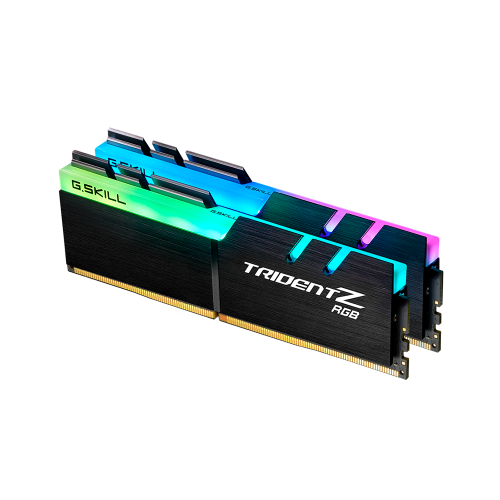 Kit Memoria RAM G.Skill Trident Z RGB DDR4, 3600MHz /16GB (2 x 8GB), Non-ECC, CL18, XMP, F4-3600C18D-16GTZRX /MAX. 1 X CLIENTE