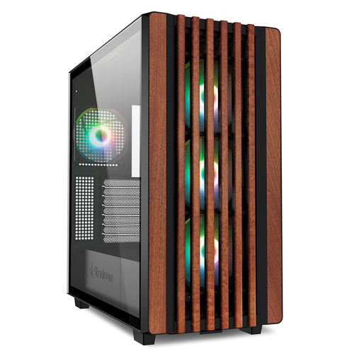Gabinete Sharkoon Rebel C70G RGB Black, ATX/Micro-ATX/Mini-ITX, Cristal Templado, USB 3.2, Sin Fuente, 4 Ventiladores Instalados, REBEL C70G RGB BLACK
