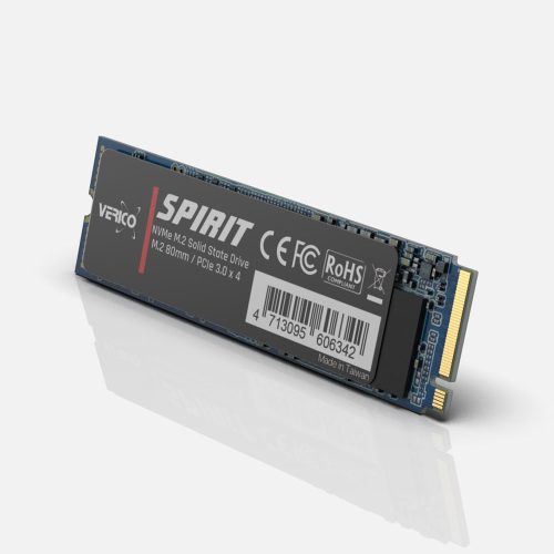 Unidad SSD Verico Spirit 512GB, M.2 SATA, 2280, 1SSOK-SSMMA3-NN /MAX. 1 X CLIENTE