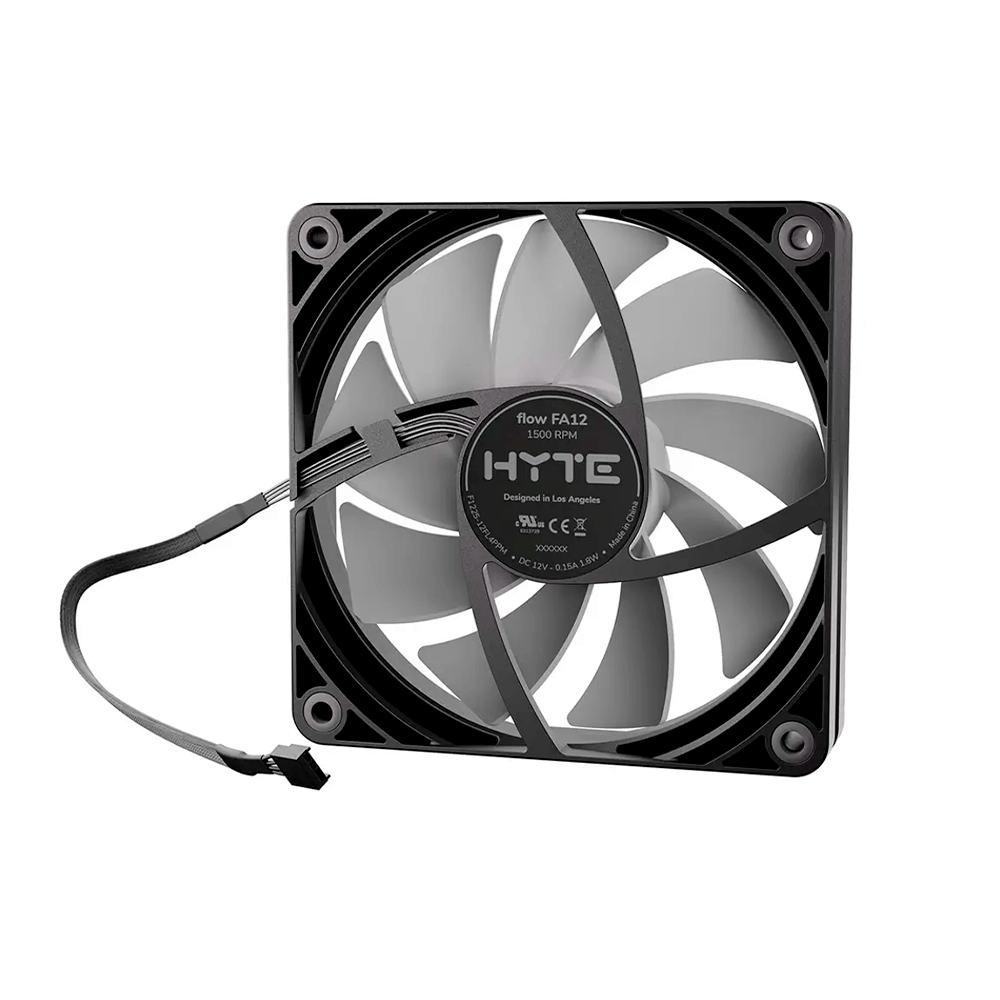 Kit de 3 Ventiladores Hyte Flow FA12, 120x120x 25 mm, 1500 RPM, FAN-HYTE-001 - Image 5