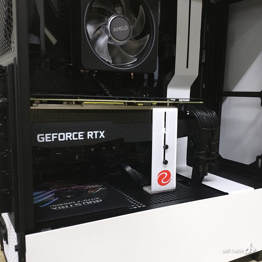 Soporte para tarjeta de video Personalizado, Compatible con cualquier gabinete y tarjeta de video, Color a elegir (blanco, rojo, negro) Articulo sobre pedido - Image 5