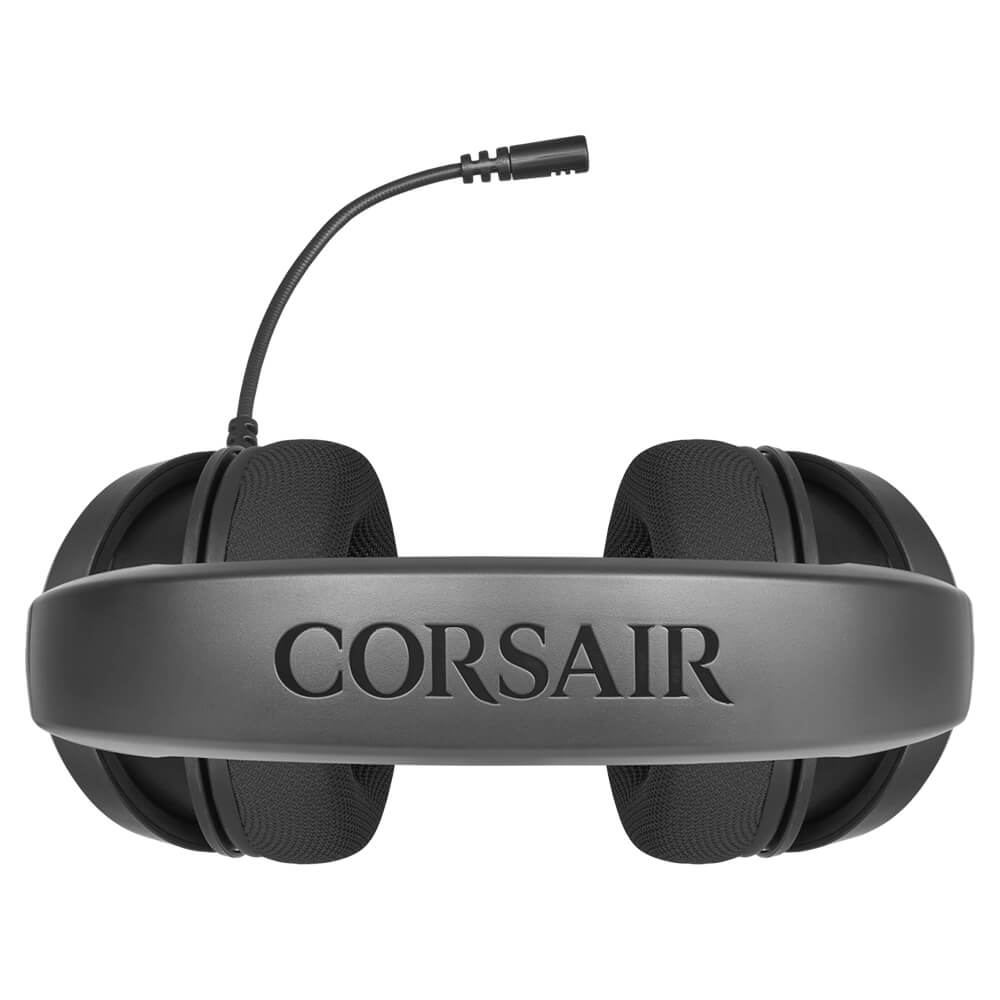 Diadema Corsair HS35 Carbon con Microfono Alambrica Estereo 3.5mm, PC - PS4 - XBOX ONE - Switch, CA-9011195-NA - Image 4