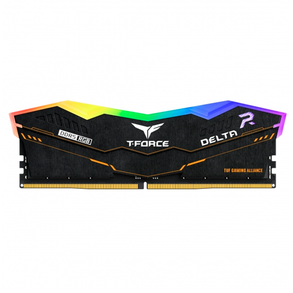 Kit Memoria RAM Team Group T-Force Delta TUF Gaming Alliance RGB DDR5, 6000MHz, 32GB (2x16GB), ECC, CL38, XMP, FF5D532G6000HC38ADC01 /MAX. 1 X CLIENTE - Image 2