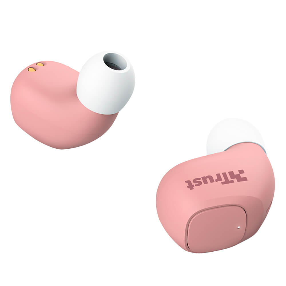 Audifonos Wireless Trust Nika Compact, Pink, 23905 - Image 4