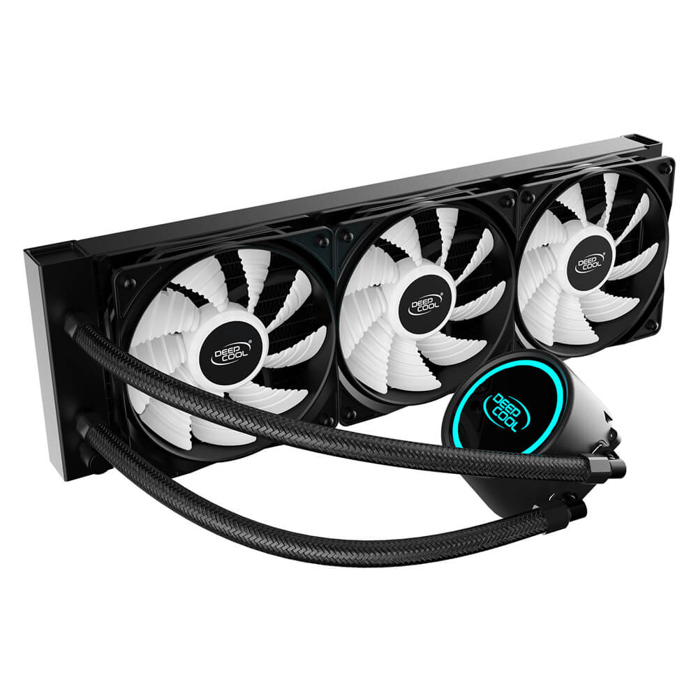 Sistema de Enfriamiento Liquido AIO Deepcool Gammaxx L360 V2 RGB - 120mm X3 Intel y Amd (Listo para AM4 y 2066) Aura Sync, RGB Fusión etc., DP-H12RF-GL360V2C - Image 5
