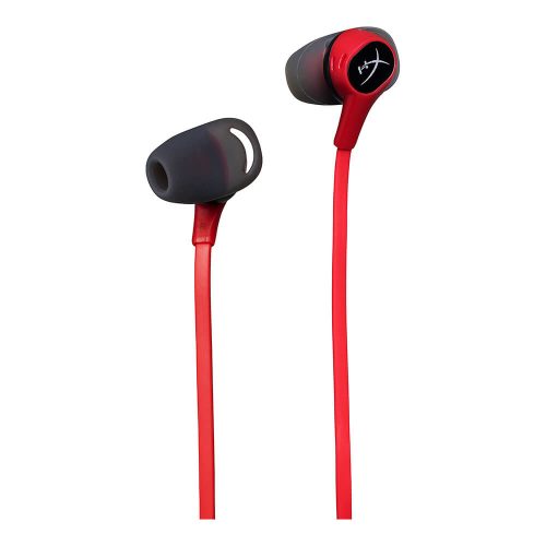 Audifonos Gamers Intraurales HyperX Cloud Earbuds Estereo 3.5mm, Manos Libres, HX-HSCEB-RD