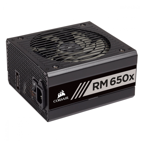 Fuente de Poder Corsair RM650x 80+ Gold, 140mm, 650W, 9020198-NA