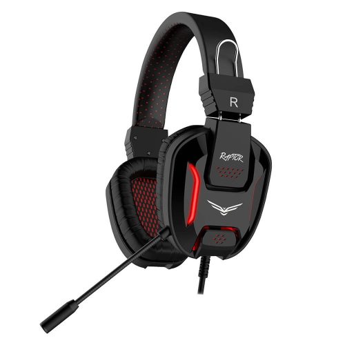 Diadema Gamer Naceb NA-0312 Raptor, Microfono, Jack 3.5mm x2 + USB