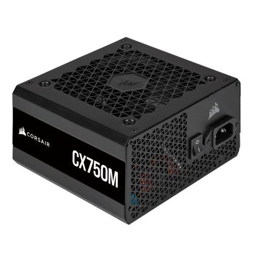 Fuente De Poder Corsair CX750M, 750W 80+ Bronze, Modular, CP-9020222-NA