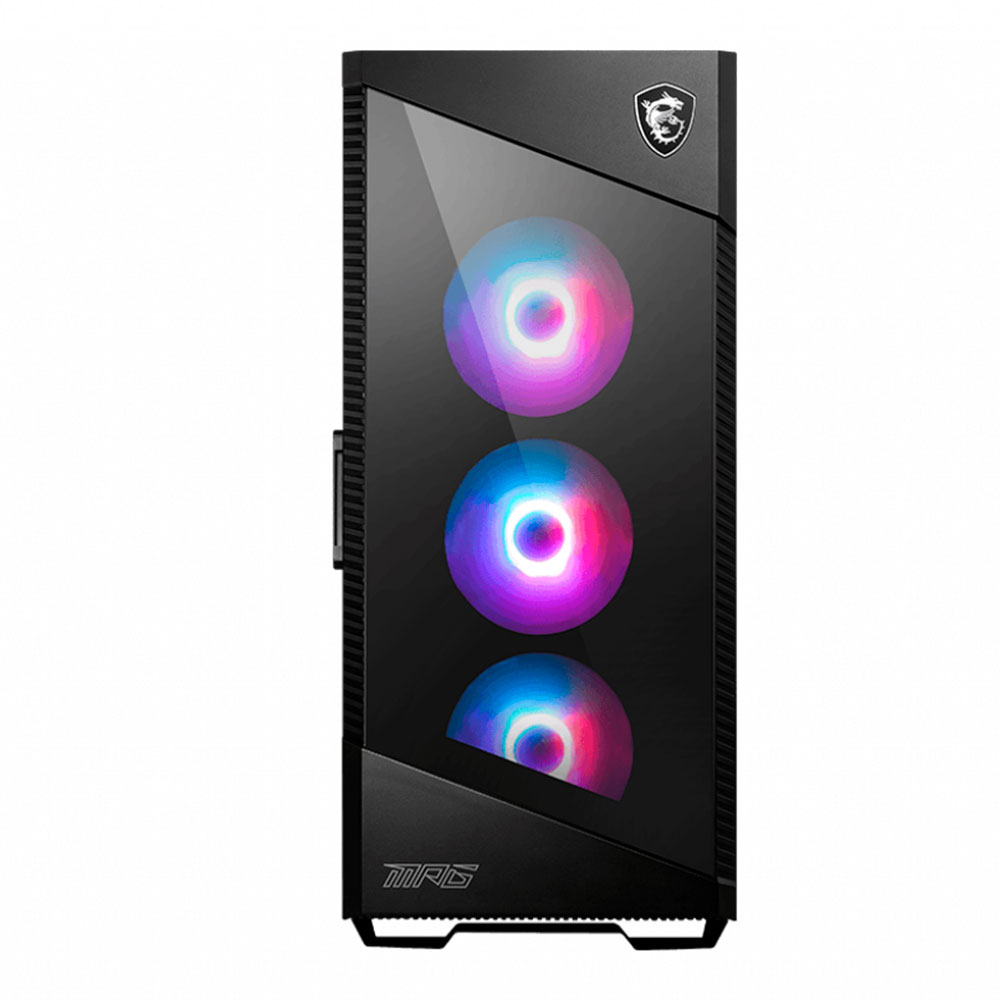 Gabinete MSI MPG VELOX 100R, Cristal Templado, Black /4 Fans RGB, USB 3.2 Tipo C, ATX - Image 3