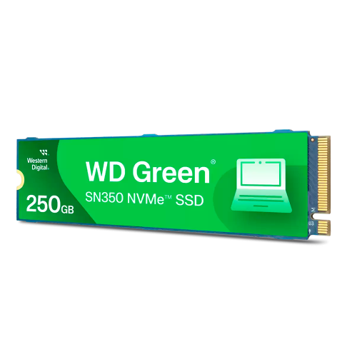 Unidad de Estado Sólido SSD Sandisk Green SN350 NVMe, 250GB, PCI Express 3.0, M.2, WDS250G2G0C-00CDH0 /MAX. 1 X CLIENTE