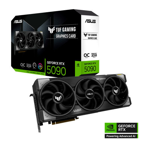 Tarjeta de Video ASUS TUF GeForce RTX 5090 OC Edition, 32GB GDDR7, 512-bit, PCI Express 5.0, DisplayPort x3, HDMI x2, TUF-RTX5090-O32G-GAMING, RTXS50