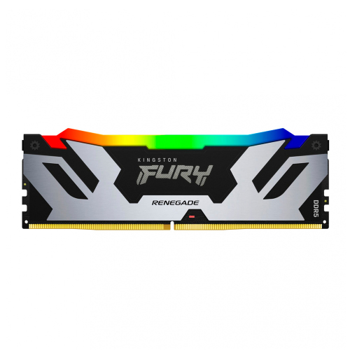 Memoria RAM Kingston FURY Renegade RGB DDR5, 6400MHz, 16GB, Non-ECC, CL32, XMP, KF564C32RSA-16 /MAX. 1 X CLIENTE
