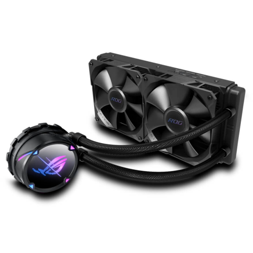 Enfriamiento Liquido AIO Asus Rog Strix LC II 240 120mmX2 (240mm) Intel y Amd, ROG STRIX LC II 240