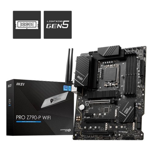 Tarjeta Madre MSI PRO Z790-P WIFI DDR5, Socket 1700, HDMI, DP, XMP 3.0, Bluetooth, Q-flash, PRO Z790-P WIFI