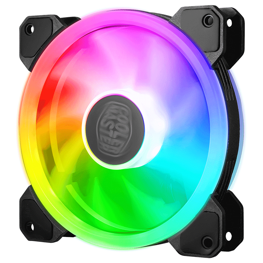 Ventilador Cooler Master MasterFan MF120 S3, Compatible con Aura Sync etc., ARGB, 3 pin, anti-vibraciones, MFW-B2DN-18NPA-S3 - Image 3