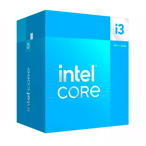 Procesador Intel Core i3-14100F, Core i3 14th Gen, 4-Core (4P), 3.5GHz, LGA 1700, 60W, Requiere Tarjeta de Video, BX8071514100F