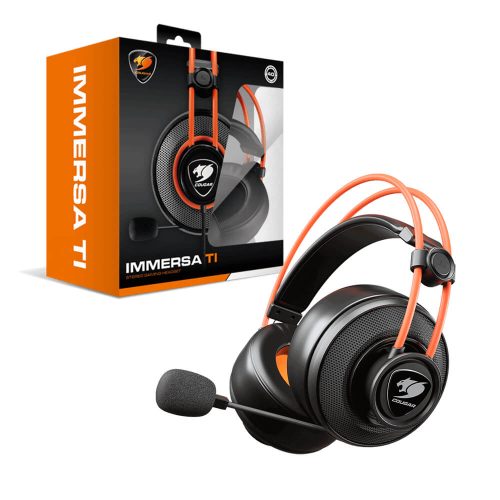 Diadema Gamer Cougar Immersa TI PC, PS4, Nintendo Switch, Android, 3H300P40T.0001