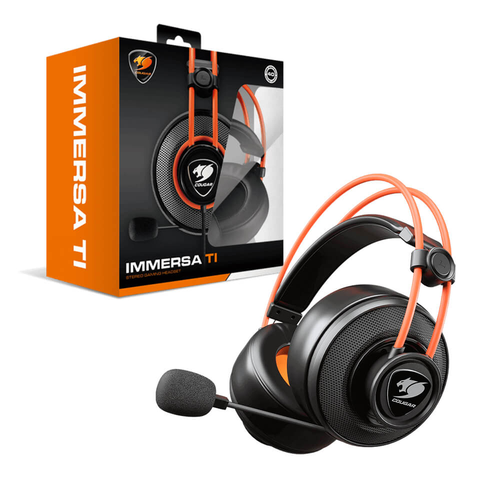 Diadema Gamer Cougar Immersa TI PC, PS4, Nintendo Switch, Android, 3H300P40T.0001