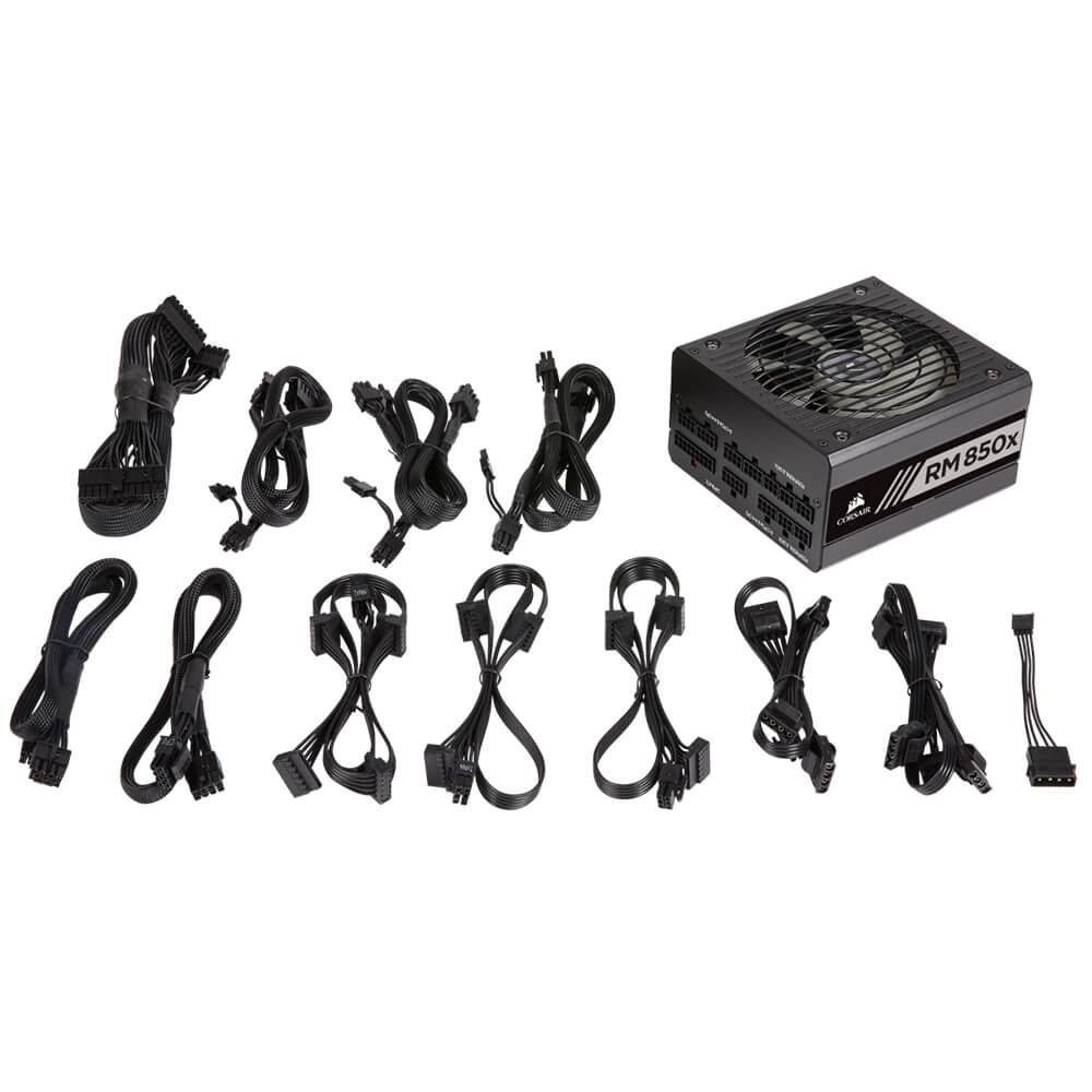 Fuente de poder Corsair RM 850x, Modular, 850W, 80+ Gold, CP-9020180-NA - Image 6