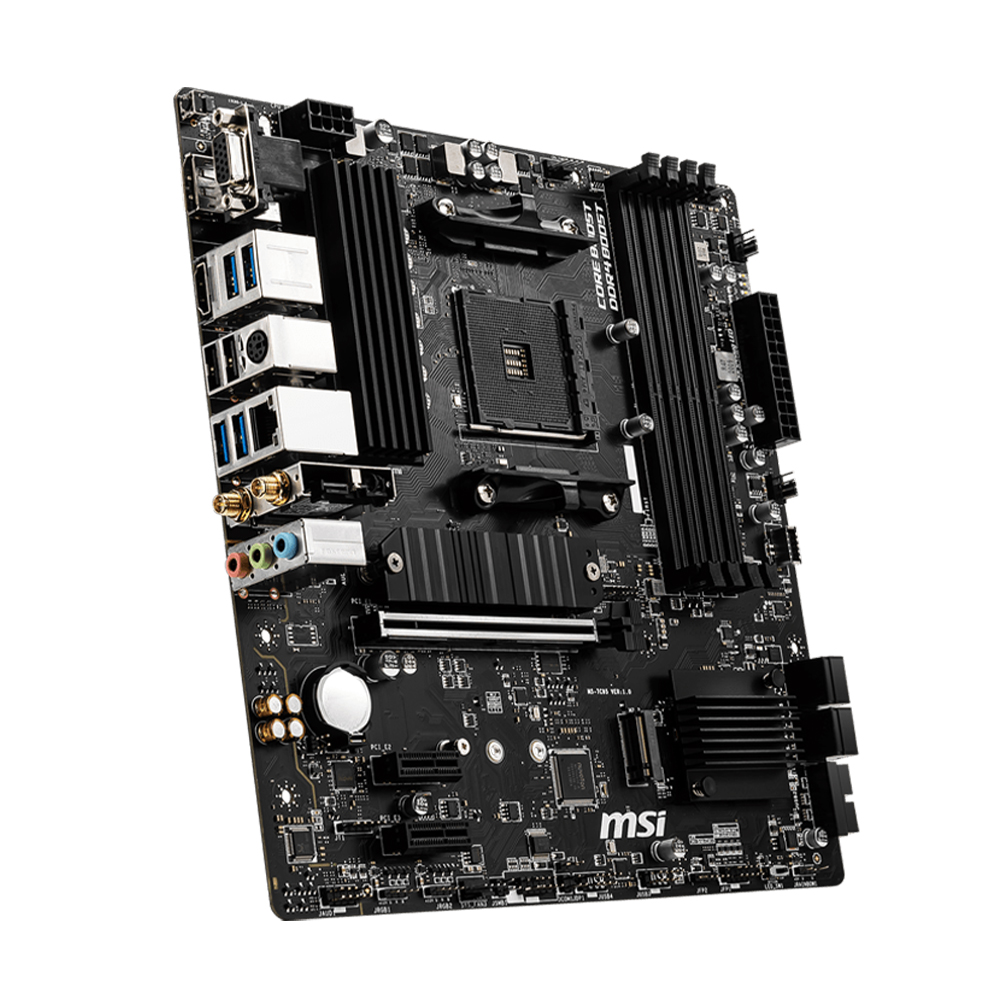 Tarjeta Madre MSI B550M PRO-VDH WIFI, AM4, AMD RYZEN 3000 SERIES, Micro-ATX/ NAVIDAD - Image 4