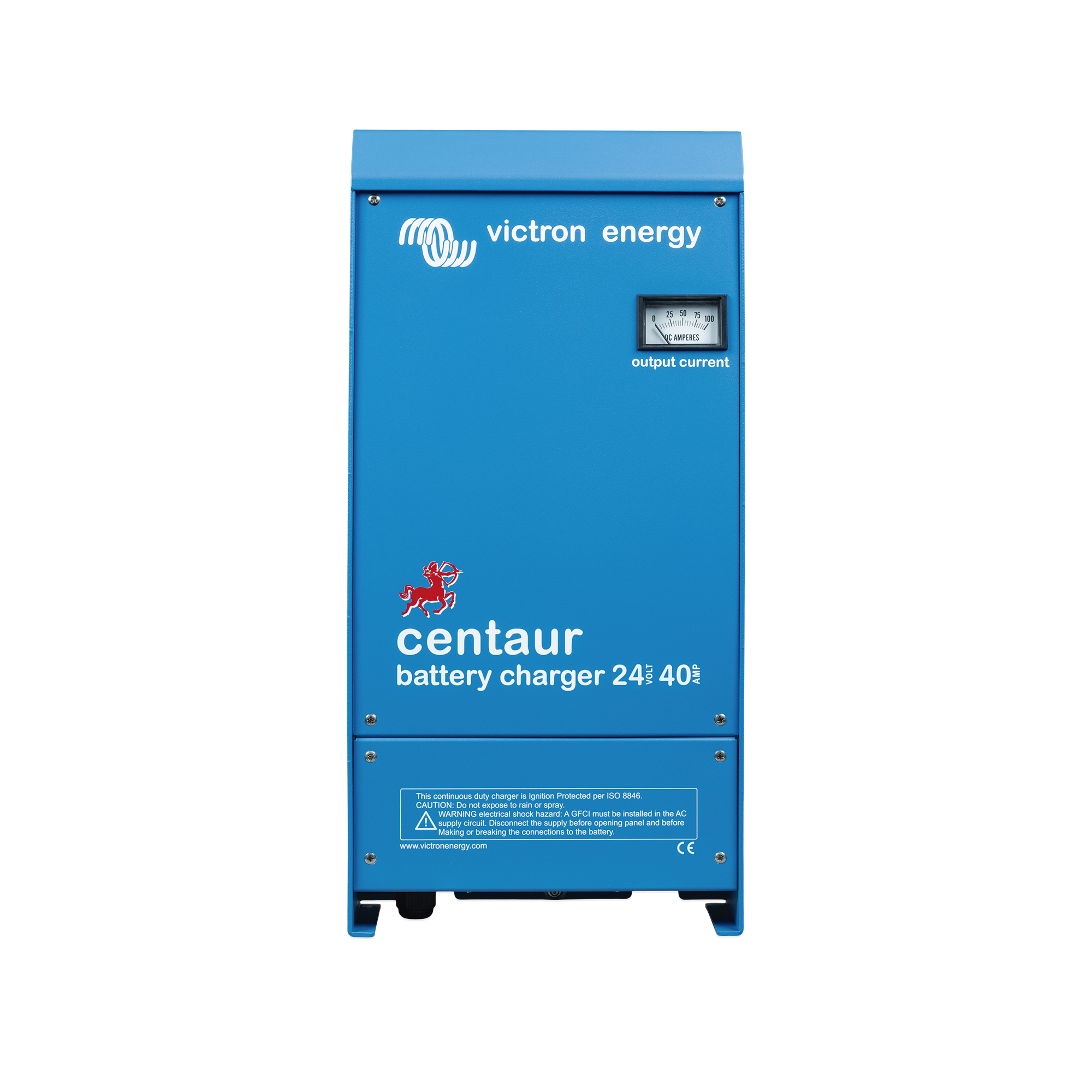 VICTRON ENERGY CC24/40 Centaur 24/40, Cargador de Baterías 24V, 40A, Para Ambientes Marinos y Terrestres., Bancos de 160 a 400 Ah