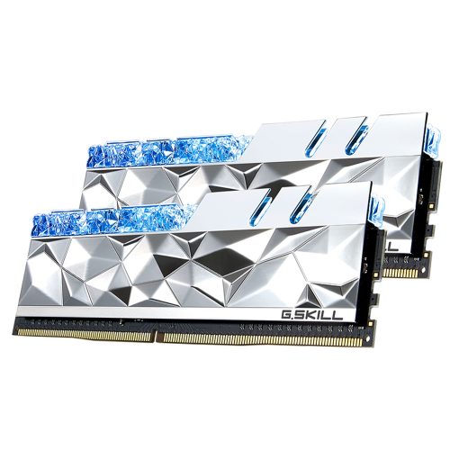 Memoria RAM de Lujo 32GB DDR4 GSkill Trident Z Royal Elite, RGB Silver, 3600Mhz Kit 2x16GB, F4-3600C16D-32GTESC /MAX. 1 X CLIENTE