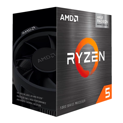 Procesador AMD RYZEN 5 5600GT, 4.6 GHZ, 6 Núcleos, Socket AM4, Radeon Graphics, 5000 Series, 100-100001488BOX/ NAVIDAD