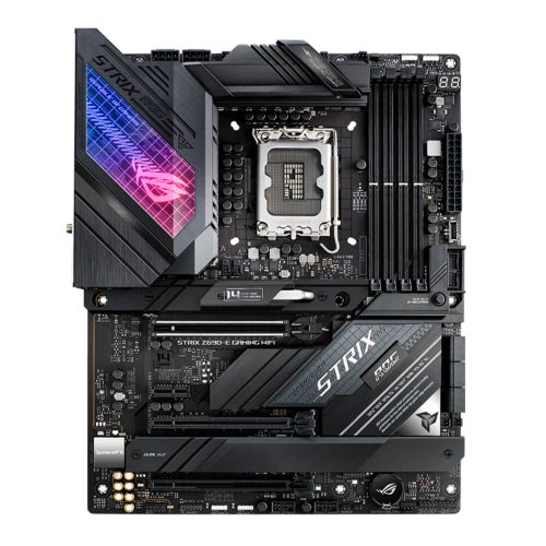 Tarjeta Madre Asus ROG Strix Z690-E Gaming WiFi, Intel LGA 1700, ATX, DDR5, Intel Turbo Boost 2.0, 2.5GB Ethernet Asus LANGuard, Intel Wifi 6E y Bluetooth v5.2, ROG STRIX Z690-E GAMING WIFI