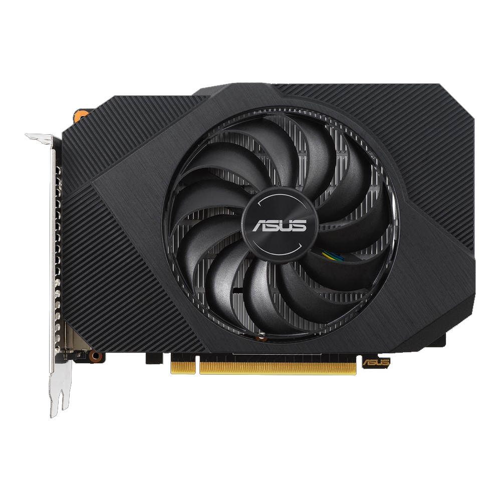 Tarjeta de video NVIDIA GeForce GTX 1650 4GB GDDR6, Asus Phoenix Single FAN, HDMI, DP, DVI - PH-GTX1650-O4GD6, 3 AÑOS DE GARANTIA NACIONAL - Image 2