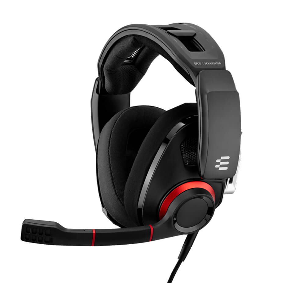Diadema Gaming Premium Soud GSP 500 EPOS SENNHEISER, MacOS PC,PS4, Xbox One y Nintendo Switch con Microfono Alambrica 3.5mm, 1000243