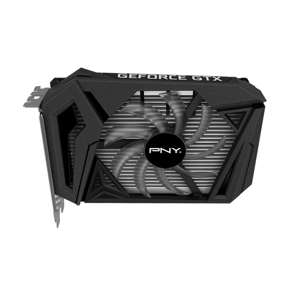 Tarjeta de video NVIDIA GeForce GTX 1650 4GB GDDR6, PNY Single FAN, HDMI, DP, DVI - VCG16504D6SFPPB, 3 AÑOS DE GARANTIA NACIONAL - Image 3