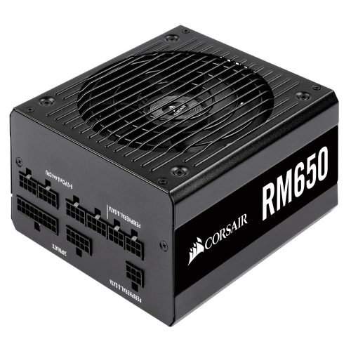 Fuente de poder Corsair RM650, Modular, 650W, 80+ Gold, CP-9020194-NA/RF (Recertificada)