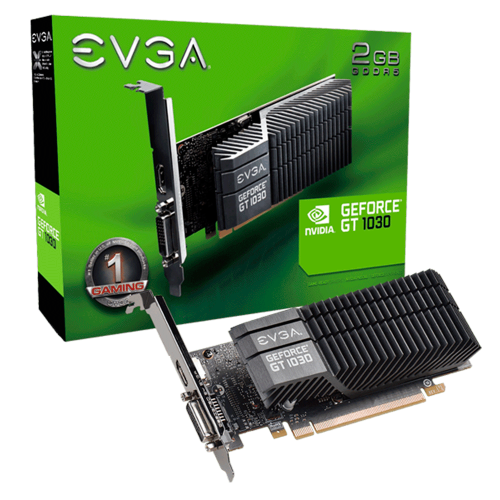 Tarjeta de video NVIDIA GeForce GT 1030 2GB GDDR5, EVGA, HDMI, DVI, 02G-P4-6332-KR