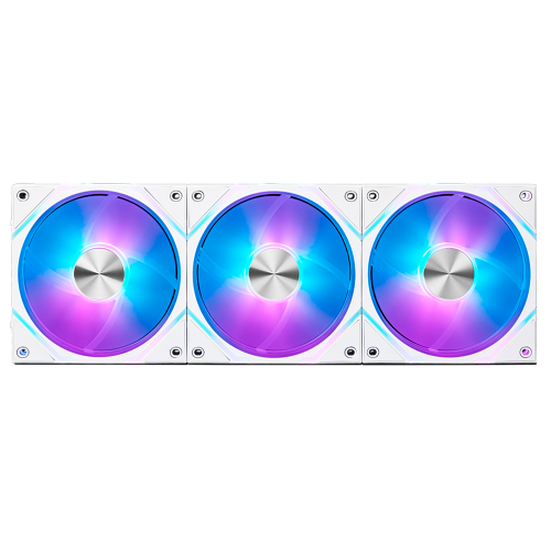 Kit 3 Ventiladores MSI MPG EZ120 ARGB, 3X120mm, ARGB LED, 0~1900 RPM, White, MPG EZ120 ARGB WHITE-3W, Promo MSI