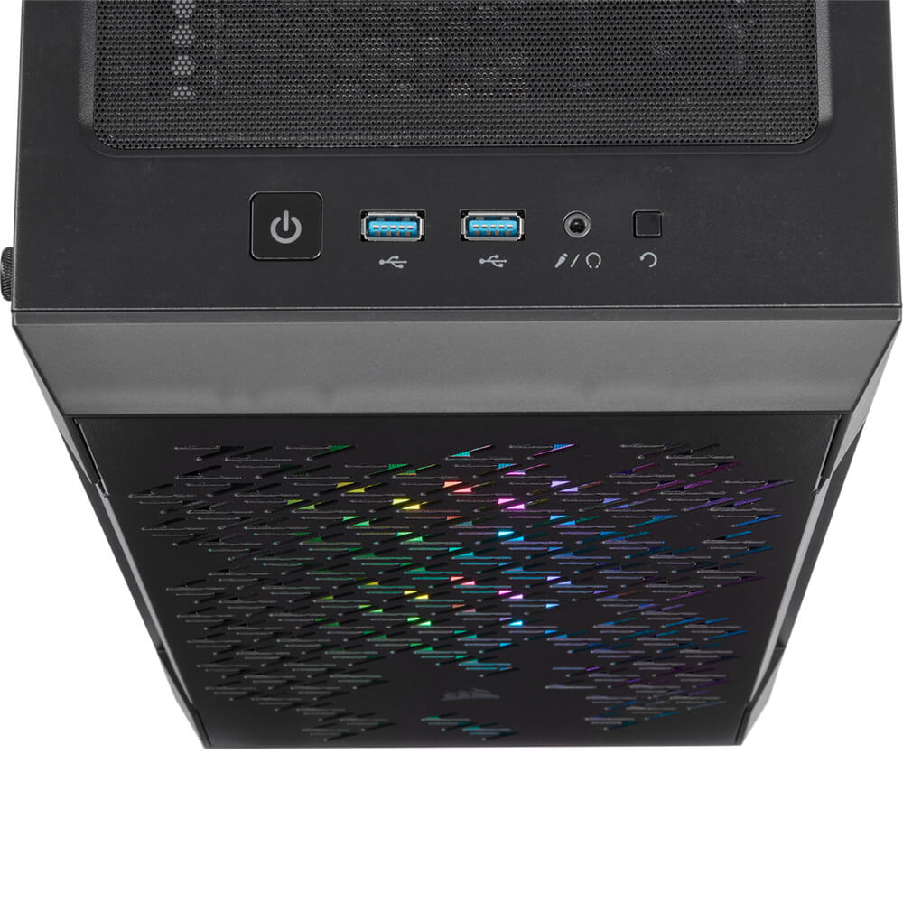 Gabinete Corsair iCUE 220T RGB AIRFLOW TG Black, Cristal Templado, CC-9011173-WW - Image 5