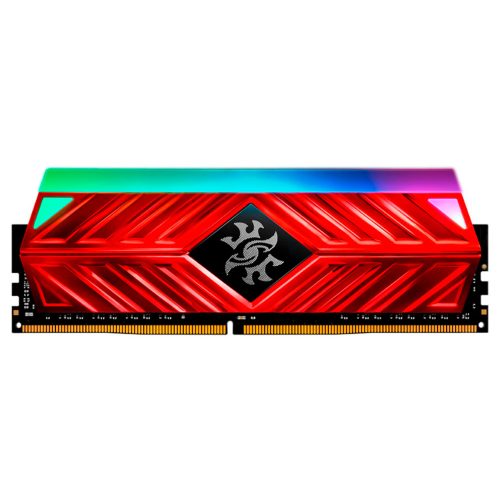 Memoria RAM XPG SPECTRIX D41 RGB Red DDR4, 3200MHz, 32GB (2x16GB), Non-ECC, CL16, XMP, AX4U320016G16A-DR41, /MAX. 1 X CLIENTE